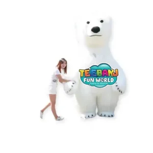 teebanj fun world Polar Bear Mascot Suit