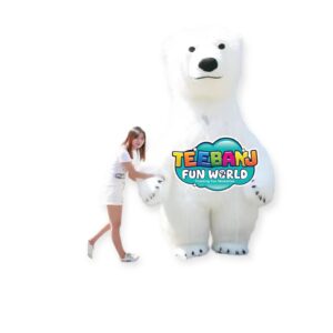 teebanj fun world Polar Bear Mascot Suit