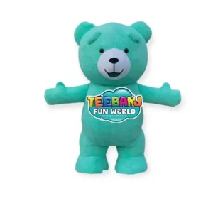 teebanj fun world Teal Bear suit